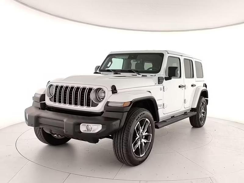 Nuova Jeep Wrangler Unlimited Sahara 271 CV (199 kW) 2025 Bianco SUV