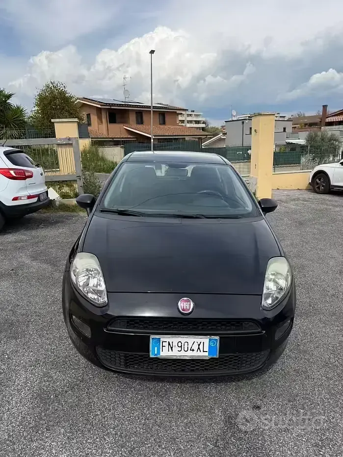 Usata Fiat Punto Evo S 95 CV (69 kW) 2012 Nero Utilitaria