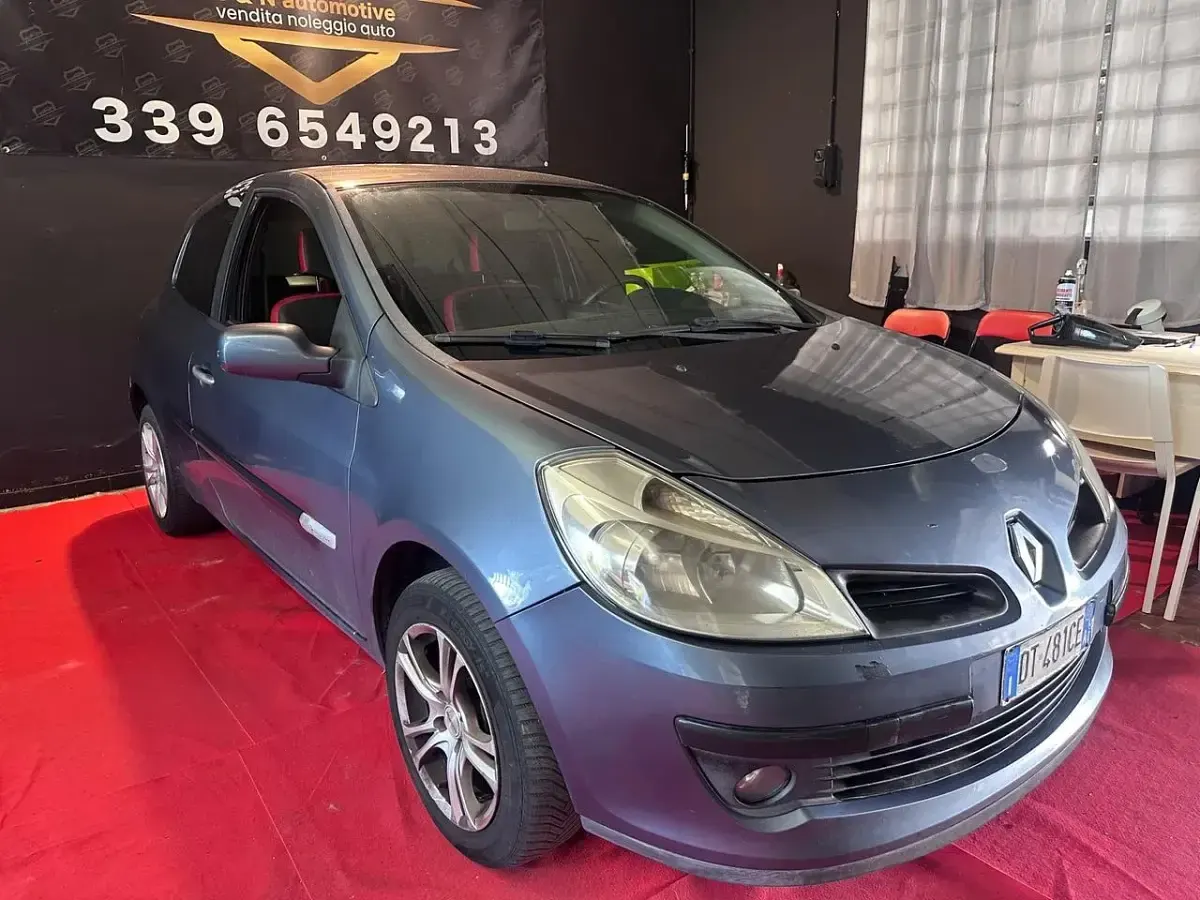 Usata Renault Clio II Rip Curl 58 CV (42 kW) 2008 Grigio Berlina