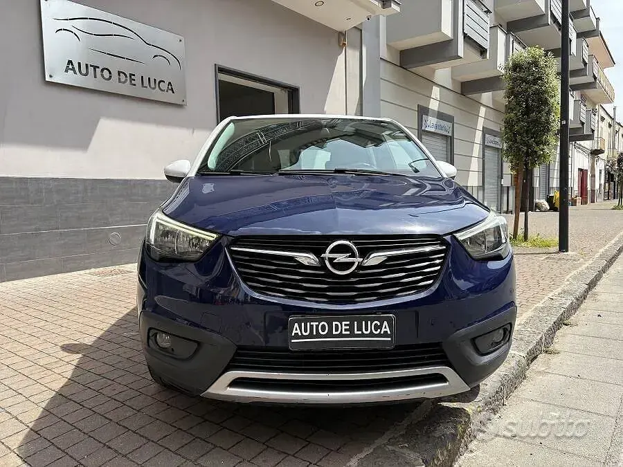 Usata Opel Crossland X Innovation 83 CV (61 kW) 2019 Blu SUV