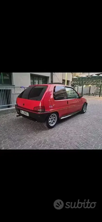 Usata Peugeot 106 50 CV (36 kW) 1993 Rosso Utilitaria