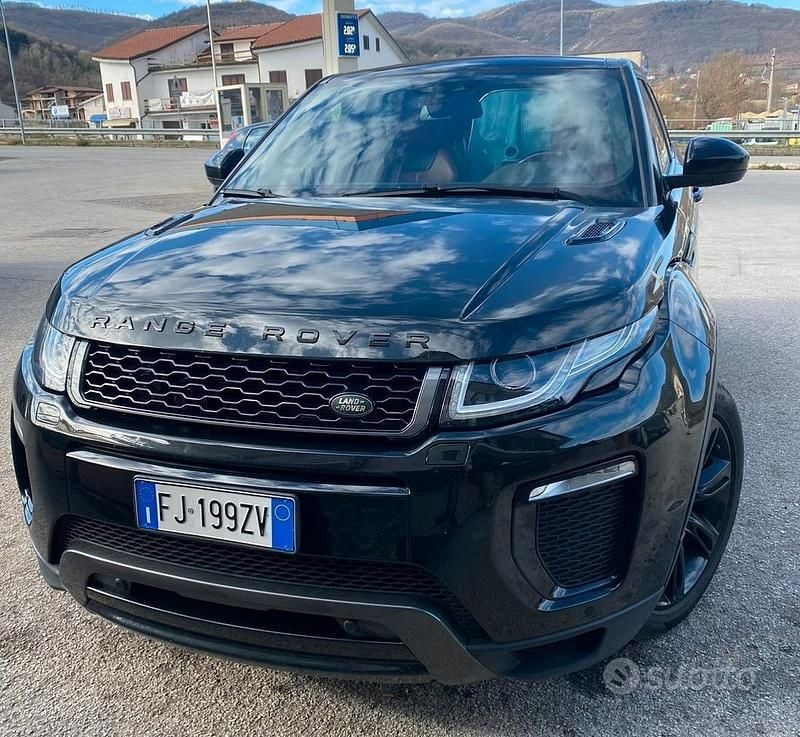 Usata Land Rover Range Rover evoque HSE Dynamic 150 CV (110 kW) 2017 Nero SUV
