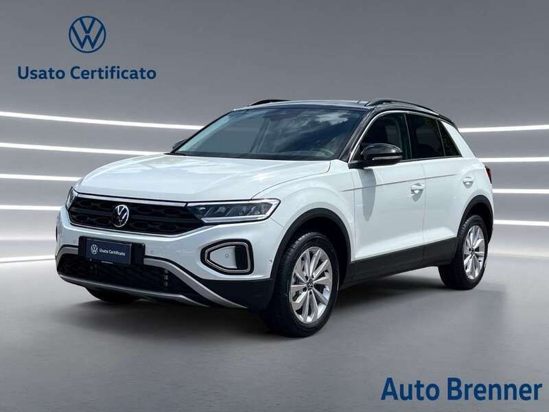 Pure white nero Nuova 2025 VW T-Roc Edition SUV | 29.900 € (Buon prezzo) - Immagine 1/4
