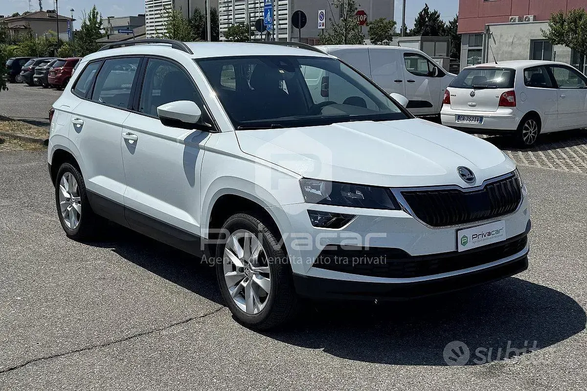 Usata Skoda Karoq Ambition 116 CV (85 kW) 2018 Bianco SUV
