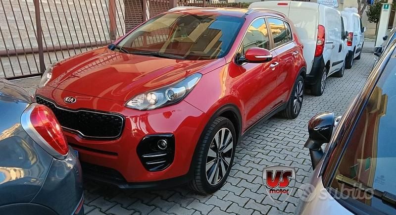 Usata Kia Sportage GT-Line 116 CV (85 kW) 2018 Rosso SUV