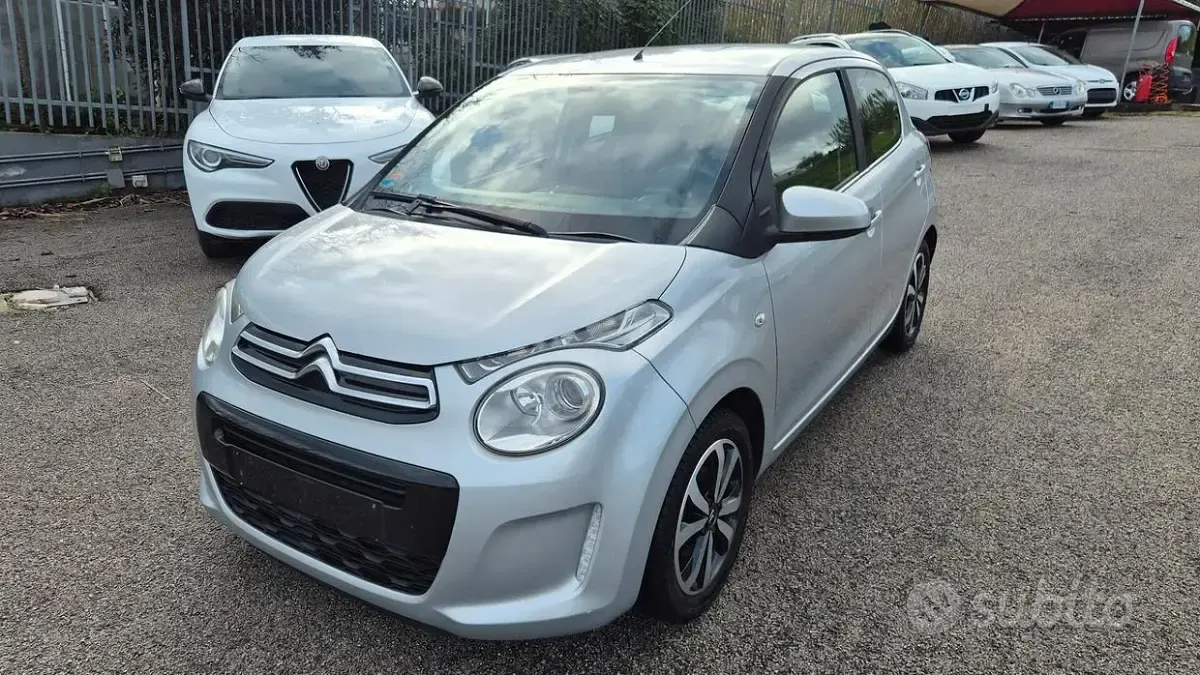 Usata Citroën C1 Feel 69 CV (50 kW) 2015 Grigio Utilitaria
