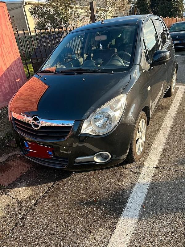 Usata Opel Agila 2008 Nero Utilitaria