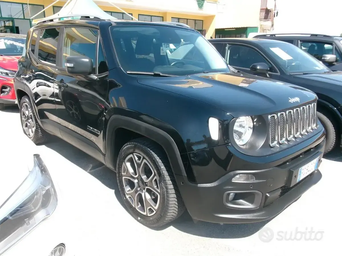 Usata Jeep Renegade Limited 120 CV (88 kW) 2017 Nero SUV