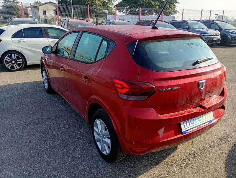 Usata Dacia Sandero Comfort 101 CV (74 kW) 2022 Rosso Utilitaria