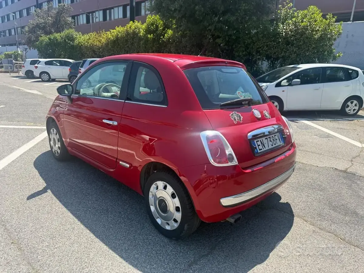 Usata Fiat 500 Pop 69 CV (50 kW) 2012 Rosso Utilitaria