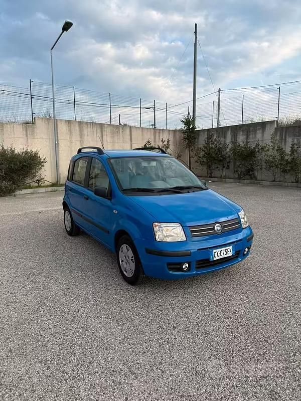 Usata Fiat Panda 60 CV (44 kW) 2005 Blu Utilitaria