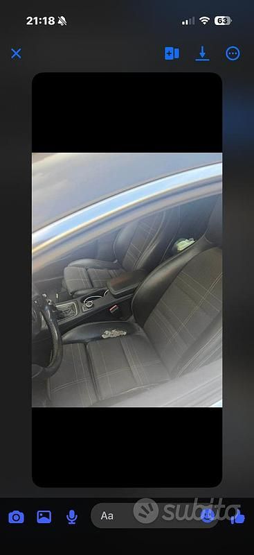 Usata Mercedes CLA180 2016 Grigio Berlina