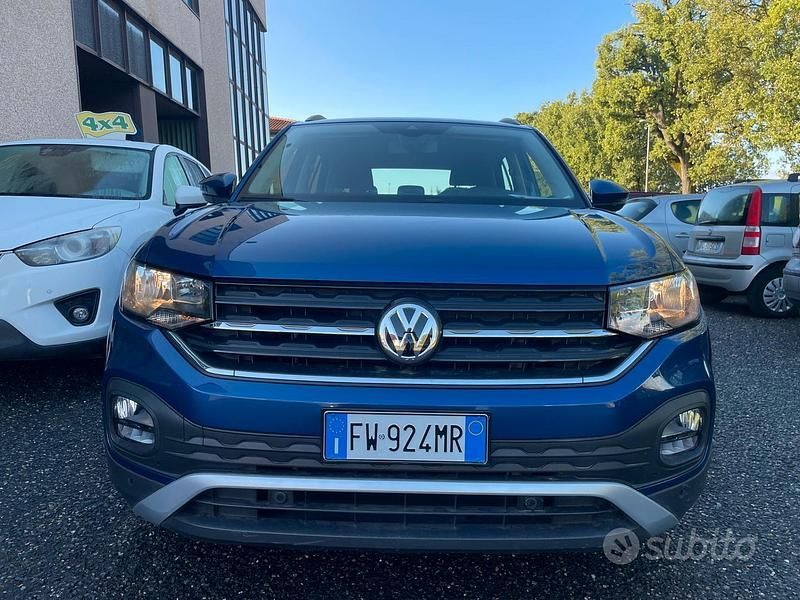 Occasion VW T-Cross Style 95 ch (69 kW) 2019 Bleue SUV