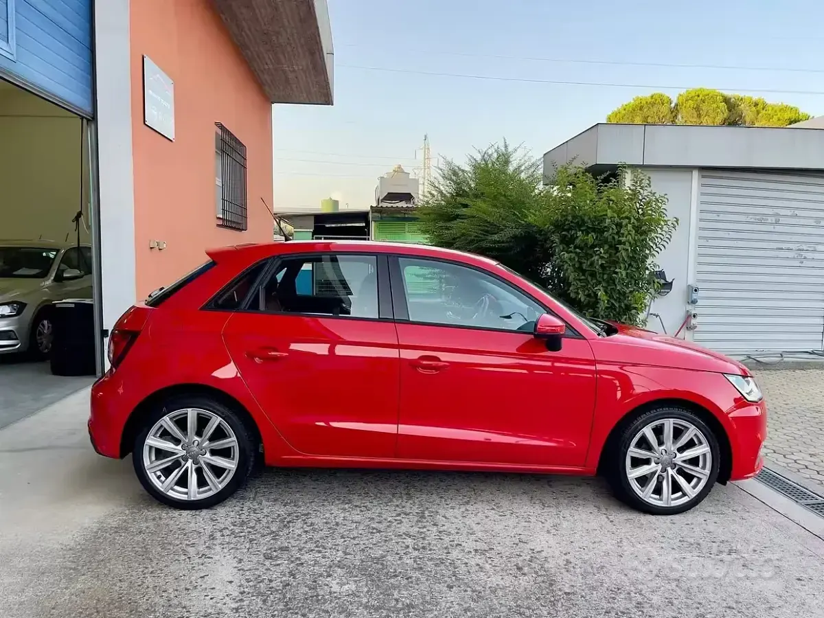 Usata Audi A1 95 CV (69 kW) 2018 Rosso Berlina