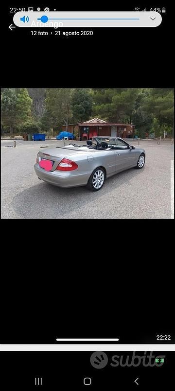 Usata Mercedes 200 184 CV (135 kW) 2025 Grigio Cabrio