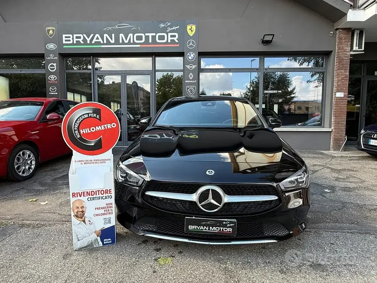 Usata Mercedes CLA220 Premium 150 CV (110 kW) 2020 Nero Coupé