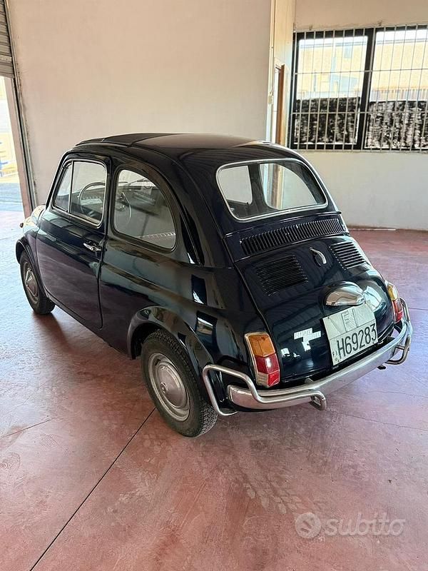 Usata Fiat 500 1970 Blu Utilitaria