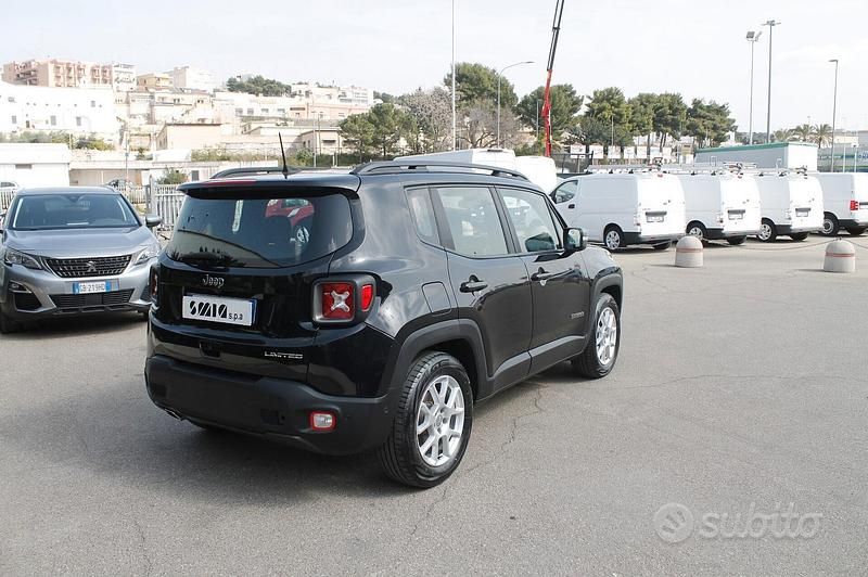 Usata Jeep Renegade Limited 130 CV (95 kW) 2021 Nero SUV