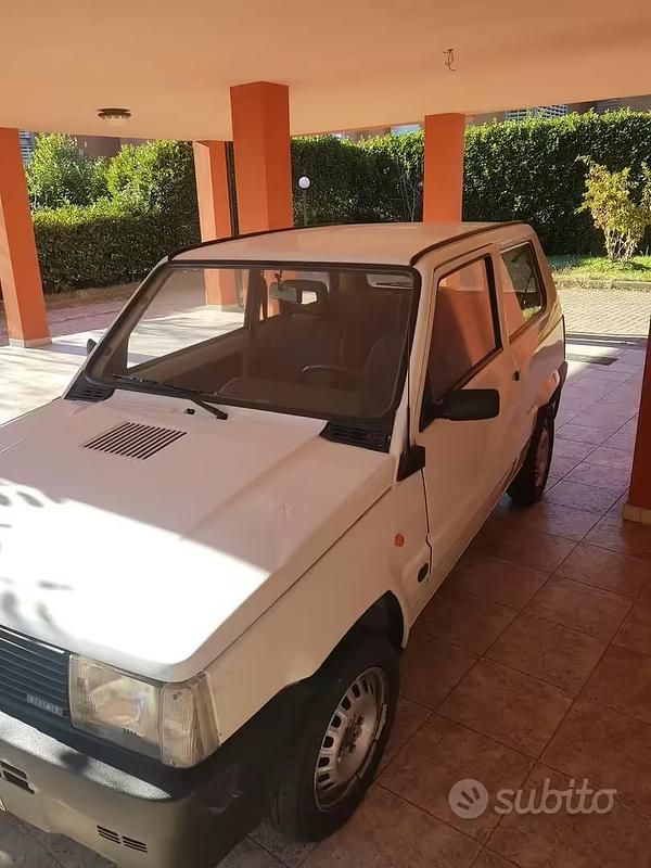 Usata Fiat Panda 1990 Bianco Utilitaria