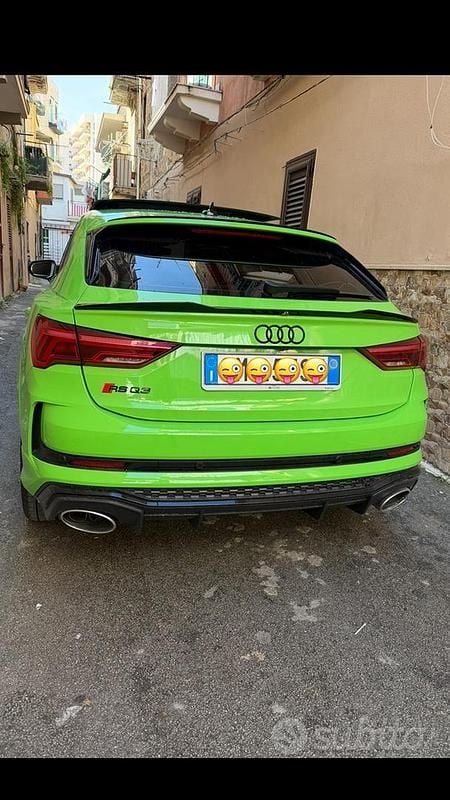 Usata Audi RS Q3 400 CV (294 kW) 2021 Verde SUV