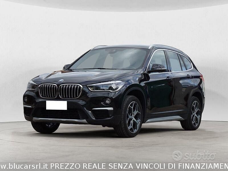 Usata BMW X1 xLine 116 CV (85 kW) 2019 Nero SUV