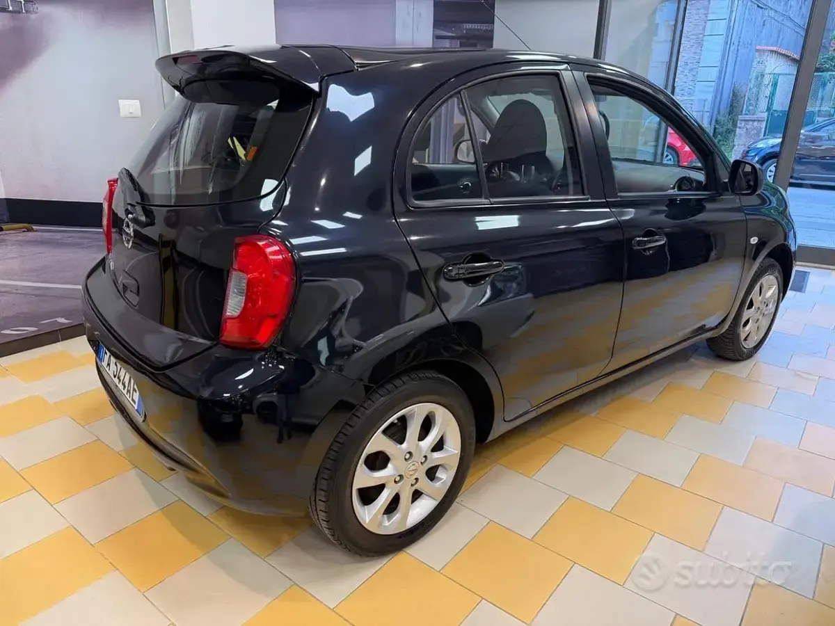 Usata Nissan Micra N-TEC 80 CV (58 kW) 2015 Nero Utilitaria