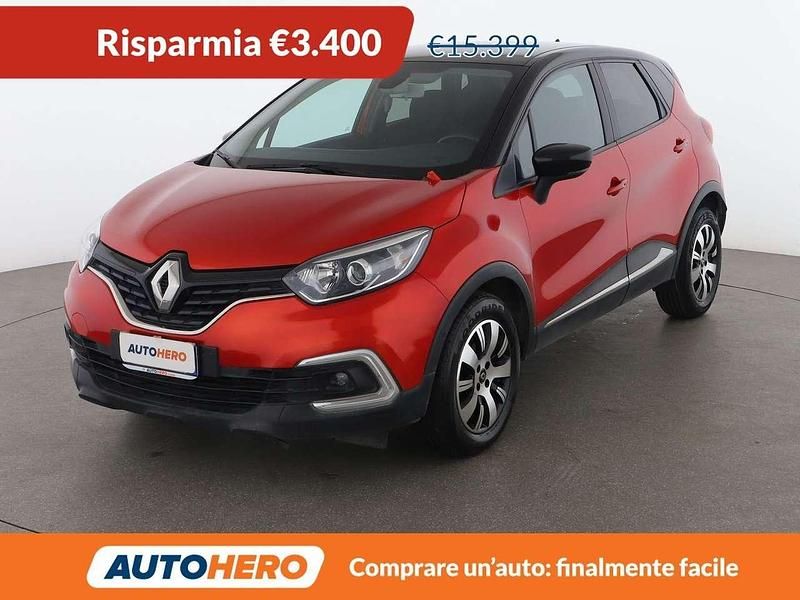 Usata Renault Captur 90 CV (66 kW) 2018 Rosso SUV