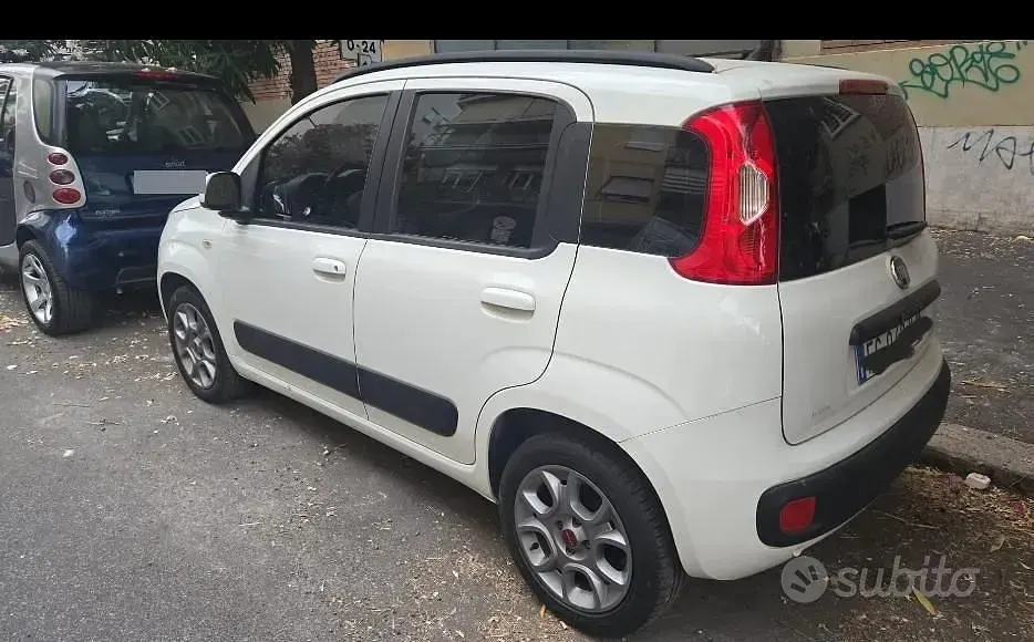 Usata Fiat Panda 69 CV (50 kW) 2016 Bianco Utilitaria