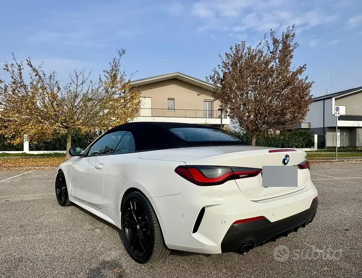 Usata BMW 420 M Sport 184 CV (135 kW) 2021 Bianco Cabrio