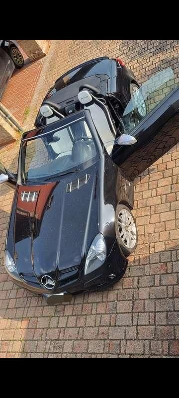 Usata Mercedes SLK200 163 CV (119 kW) 2006 Nero Cabrio