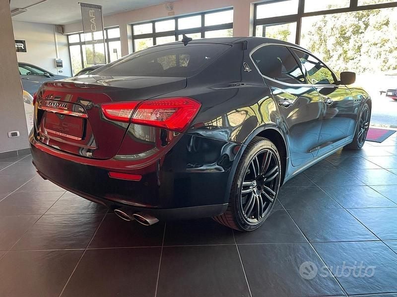Usata Maserati Ghibli 275 CV (202 kW) 2014 Nero Berlina