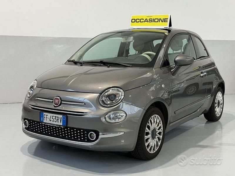 Usata Fiat 500 Lounge 69 CV (50 kW) 2016 Grigio Utilitaria