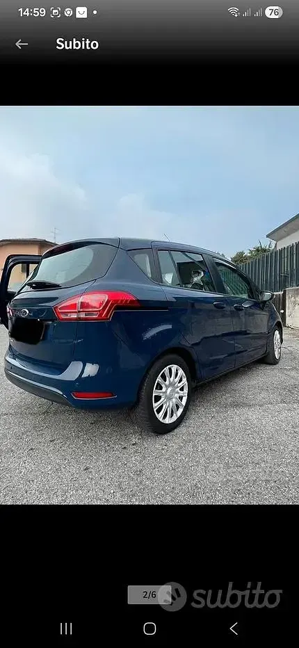 Usata Ford B-MAX 100 CV (73 kW) 2014 Blu Monovolume