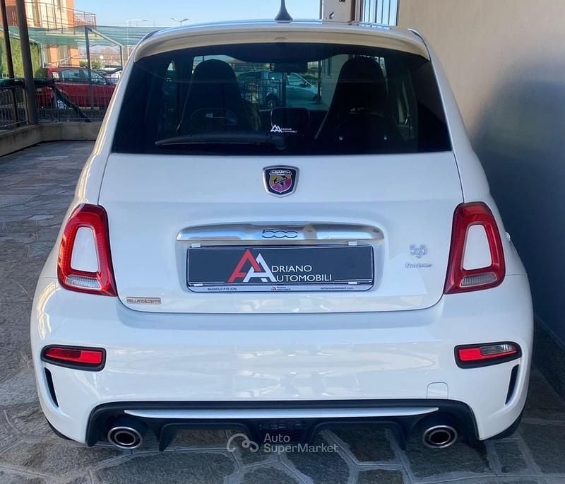 Usata Abarth 595 Turismo 165 CV (121 kW) 2018 Bianco Utilitaria