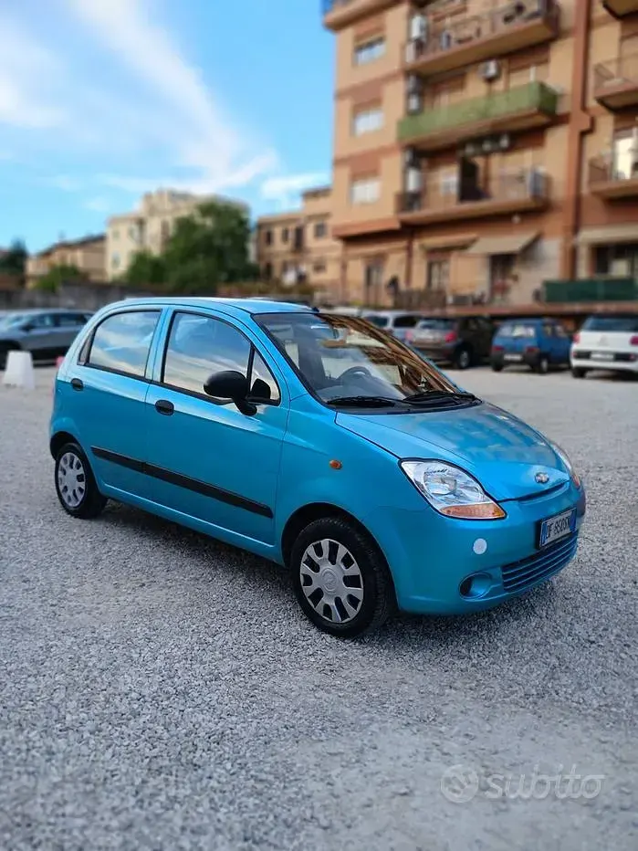 Usata Chevrolet Matiz 52 CV (38 kW) 2007 Bluazzurro Utilitaria