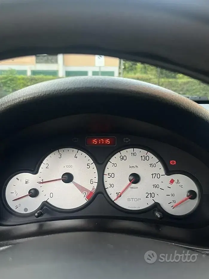 Usata Peugeot 206 75 CV (55 kW) 2007 Nero Berlina