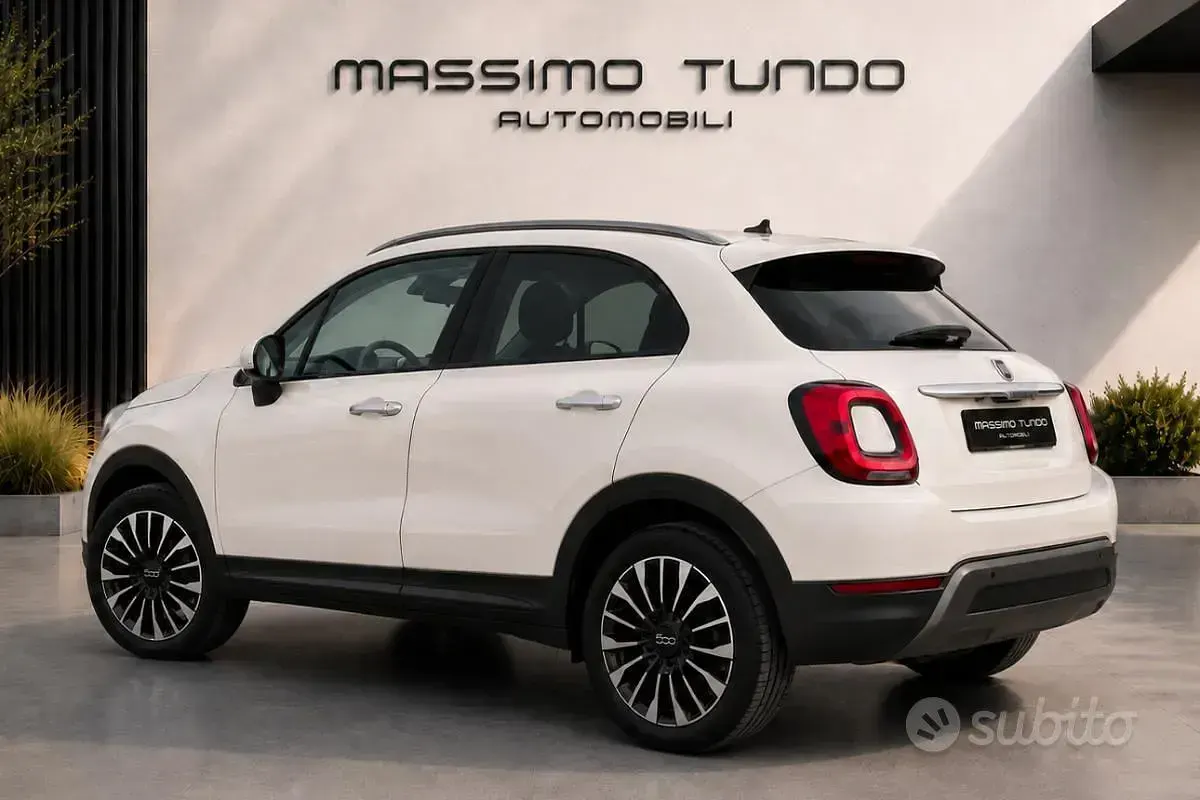 Usata Fiat 500X Cross 120 CV (88 kW) 2018 Bianco SUV