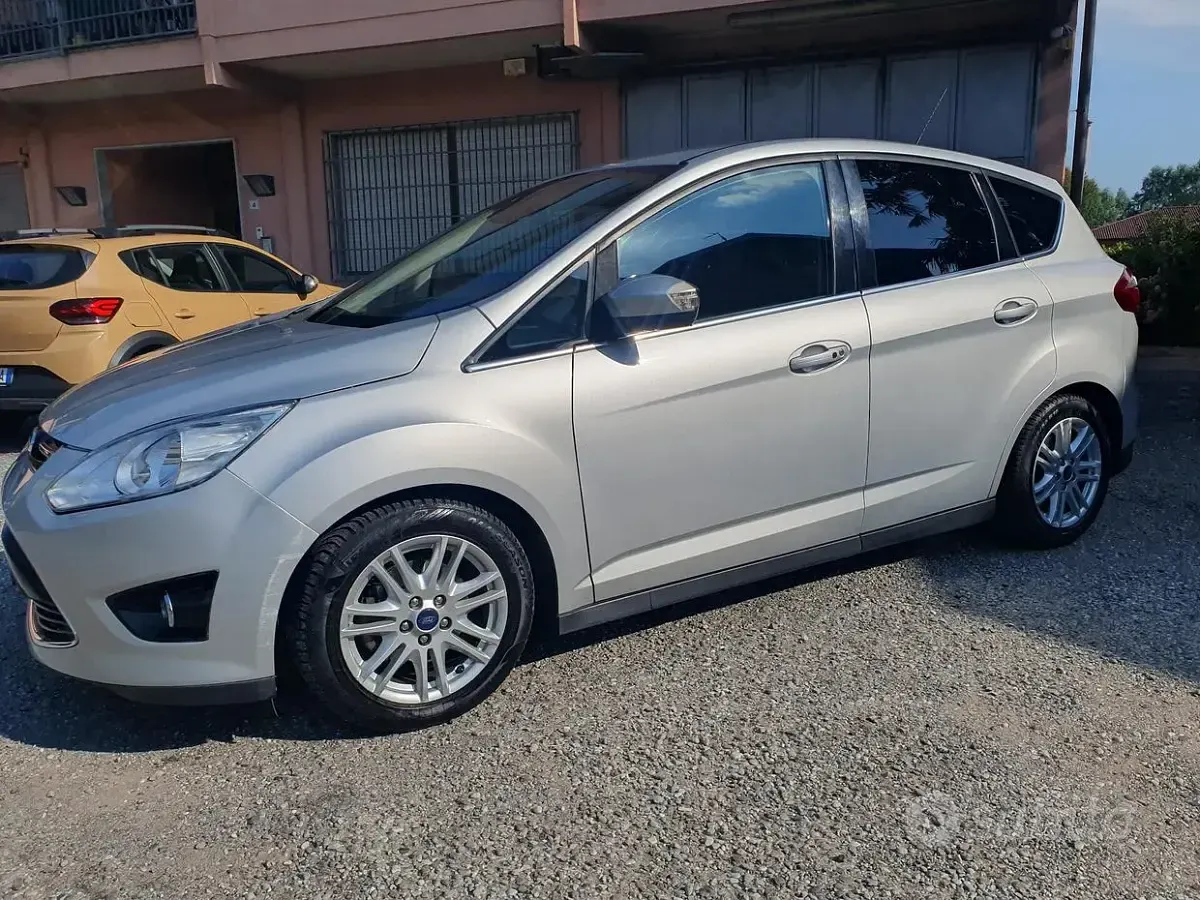 Usata Ford C-MAX Titanium 116 CV (85 kW) 2014 Grigio Monovolume