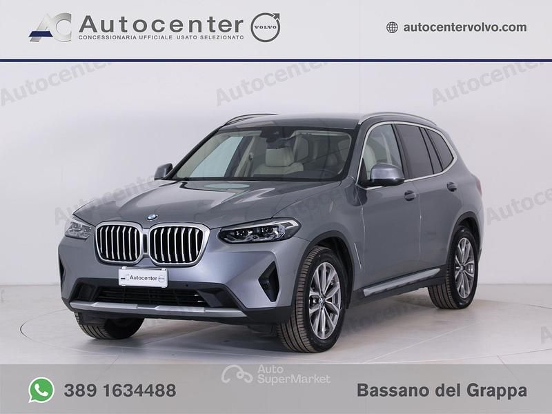 Usata BMW X3 Luxury Line 190 CV (139 kW) 2022 Grigio SUV