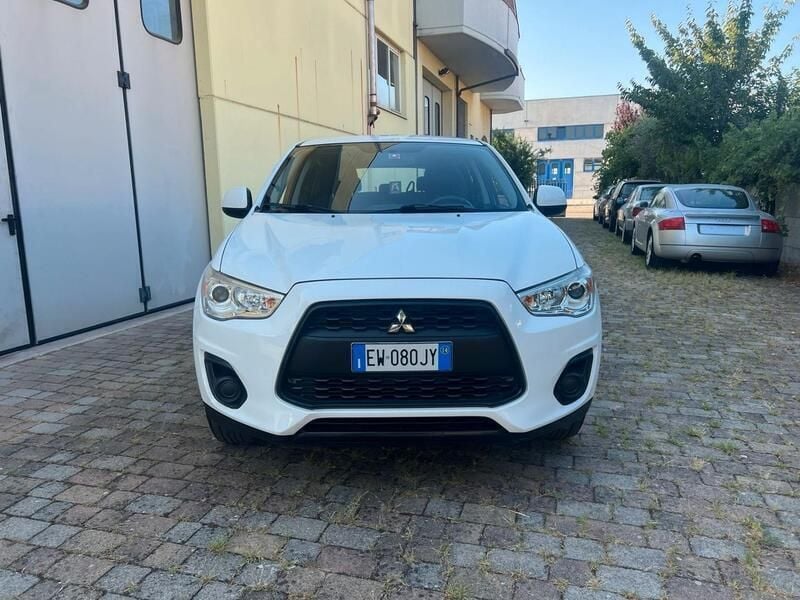 Usata Mitsubishi ASX Invite 117 CV (86 kW) 2014 Bianco SUV