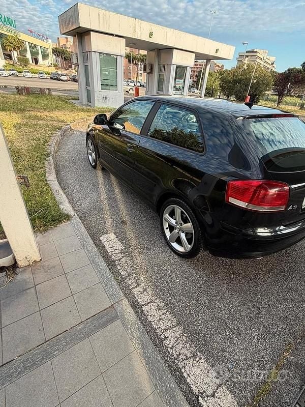 Usata Audi A3 140 CV (102 kW) 2007 Nero Utilitaria