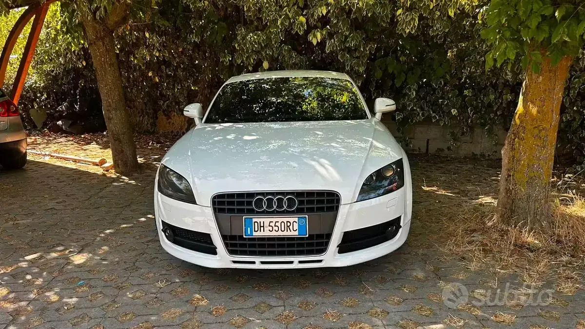 Usata Audi TT S-Line 200 CV (147 kW) 2007 Bianco Coupé