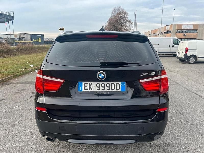 Usata BMW X3 184 CV (135 kW) 2011 Nero SUV