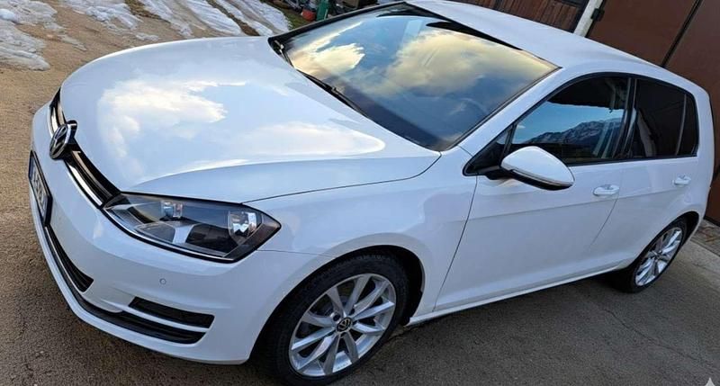 Usata VW Golf VII Trendline 90 CV (66 kW) 2015 Bianco Berlina