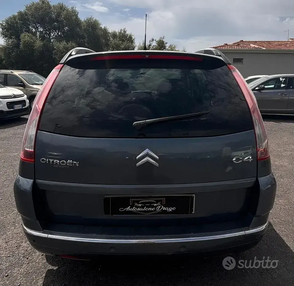 Usata Citroën C4 Picasso Exclusive 136 CV (100 kW) 2008 Blu Monovolume