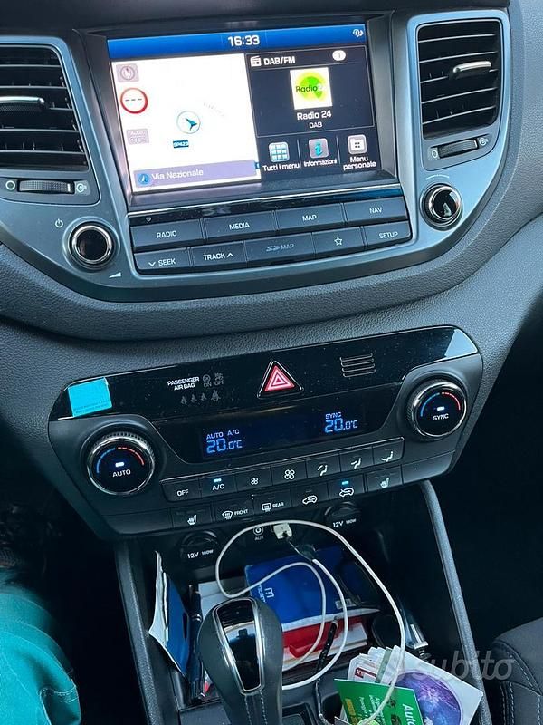 Usata Hyundai Tucson GO! 185 CV (136 kW) 2018 Grigio SUV