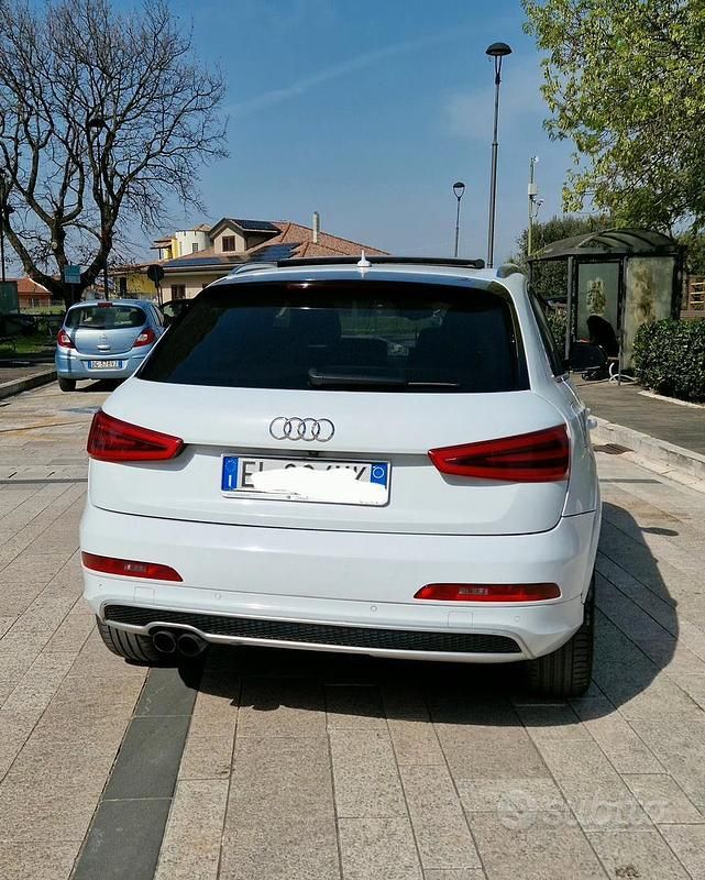 Usata Audi Q3 Advanced Plus 177 CV (130 kW) 2013 Bianco SUV