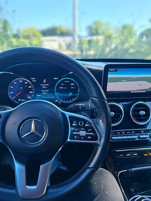 Usata Mercedes C220 194 CV (142 kW) 2018 Bianco Station wagon