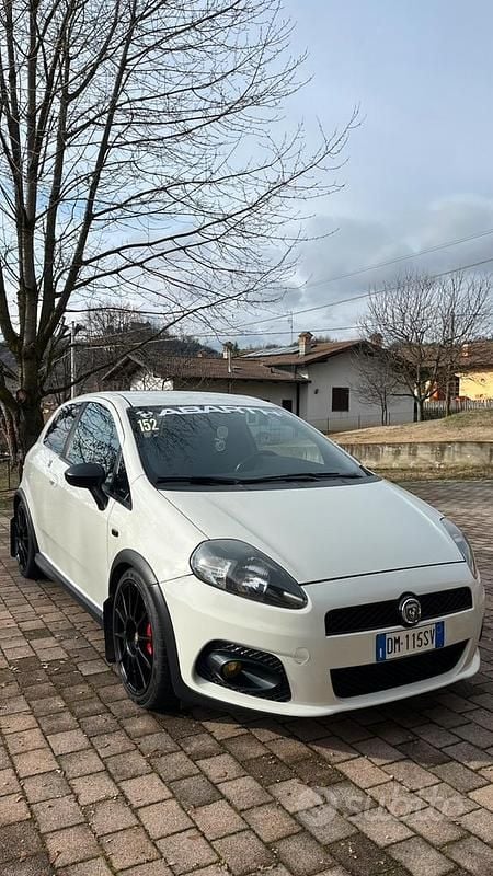 Usata Abarth Grande Punto 155 CV (114 kW) 2008 Bianco Utilitaria