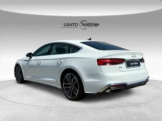 Usata Audi A5 Sportback S-Line 204 CV (150 kW) 2021 Bianco Utilitaria